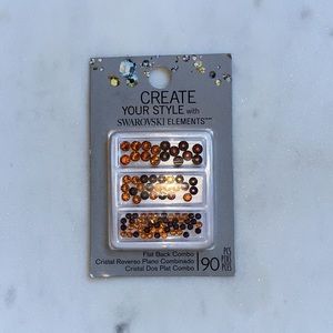 Swarovski | Flat Back Crystal Combo Pack in Topaz Smoked Topaz